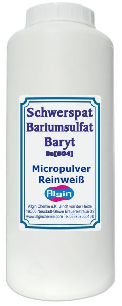 Schwerspat Bariumsulfat Baryt Micropulver 800 Gramm